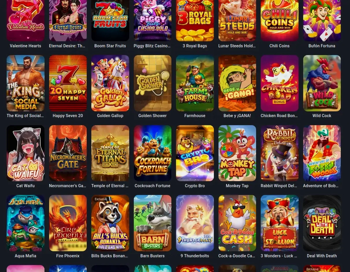 Lucky Block Mobile App Spielansicht